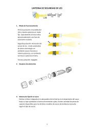 LINTERNA DE SEGURIDAD DE LED