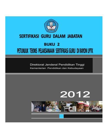 Buku iii manajemen pelaksanaan sertifikasi dosen dan 