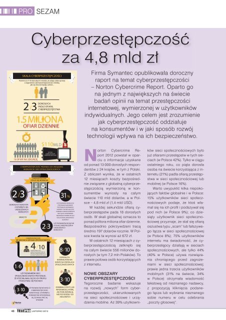 TELEPRO 11/2012 - PowrÃ³t do strony gÅÃ³wnej