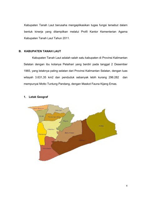 KATA PENGANTAR - Kanwil Kemenag Provinsi Kalimantan Selatan