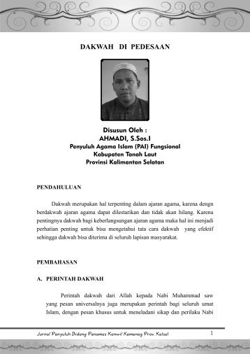 Edisi 3 - Kanwil Kemenag Provinsi Kalimantan Selatan