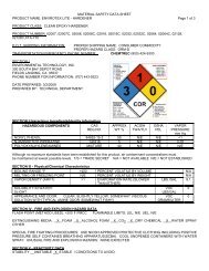 product class: clear epoxy hardener dot shipping information