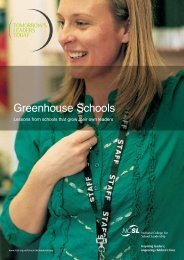 Greenhouse Schools - Essex Primary Headteachers' Association