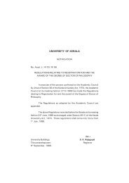 Regulations relating to Ph.D Registration - Research Portal- Kerala ...