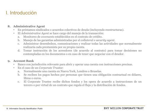 Presentation to XYZ Company - La Fiduciaria