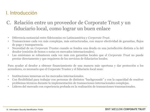 Presentation to XYZ Company - La Fiduciaria