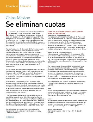 Se eliminan cuotas - Coparmex