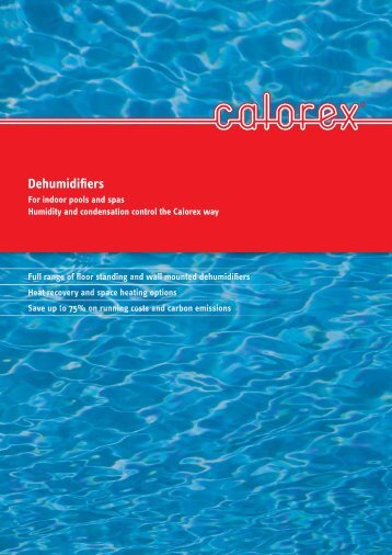 download Product Brochure - Calorex