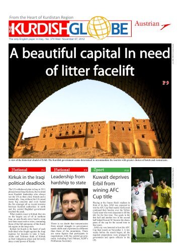 A beautiful capital In need of litter facelift - Kurdish Globe