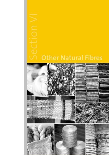 SECTION VI: OTHER NATURAL FIBRES - Ministry of Textiles