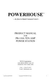 POWERHOUSE - NCE