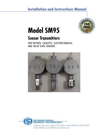 Model SM95 - International Sensor Technology