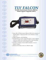Portable TLV Falcon (PDF) - International Sensor Technology