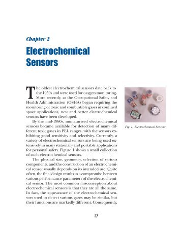 Chapter 2 Electrochemical Sensors - International Sensor Technology