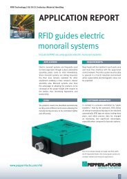 RFID Guides Electric Monorail Systems (PDF, 179 ... - Pepperl+Fuchs