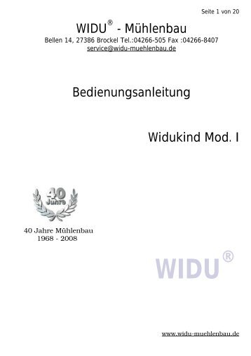 WIDU - Udal Wiederhold