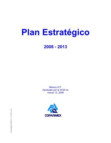 Plan Estratégico - Coparmex