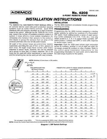 4208 (old) module not comparable to 4208u - Patriot Alarm Systems ...