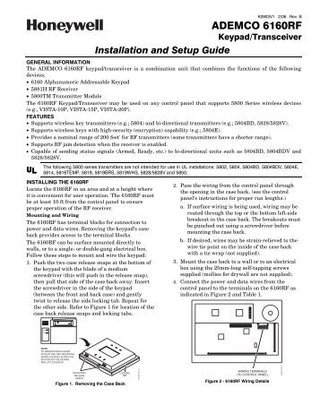 6160rf-install-guide.. - Intella-Home Inc.