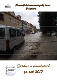 SprÃ¡va o povodniach za rok 2010 - SHMÃ