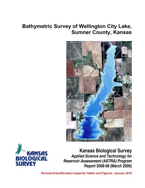 Wellington City Lake, Sumner County, KS - Kansas Water Office