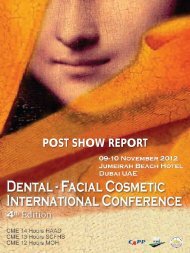 4th Dental - Facial Cosmetic International Conference - CAPP