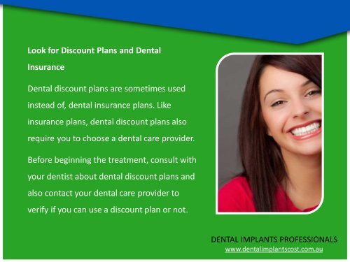 Affordable and High Quality Dental Implants in Sydney & Melbourne