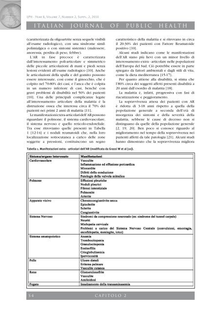 ITALIAN JOURNAL OF PUBLIC HEALTH Epidemiologia e ... - Ijph.it
