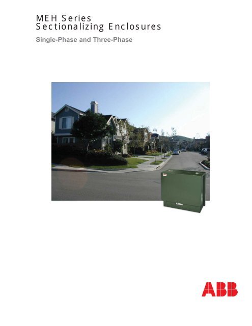 ABB MEH Sectionalizing Enclosures Tika Energy Management 