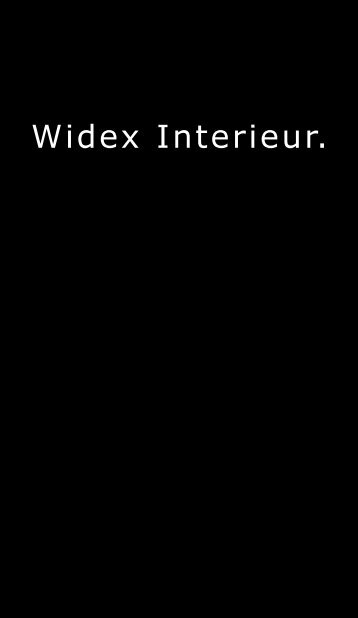 Widex Interieur Broschüre Download