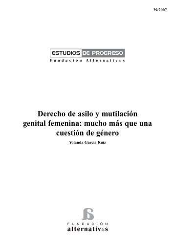 Derecho de asilo y mutilaciÃ³n genital femenina - FundaciÃ³n ...
