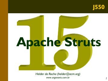 Introdução ao framework Apache Struts