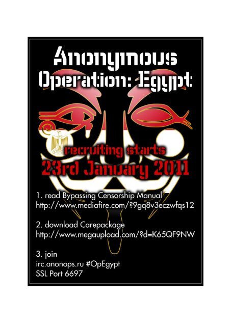 Anonymous Pressemitteilung-operation-aegypten
