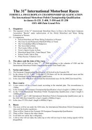 Advance Regulations, Schedule, Entry Form, Race Course (PDF ...