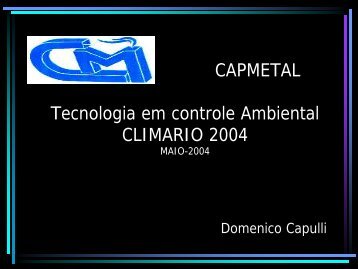 CAPMETAL Tecnologia em controle Ambiental