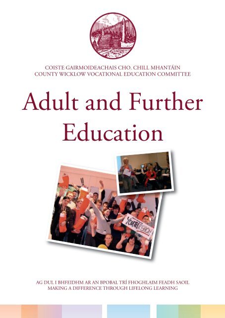 VEC Adult ed 16pp:VEC Adult Education - Wicklow VEC