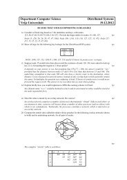 Department Computer Science Distributed Systems Vrije Universiteit ...