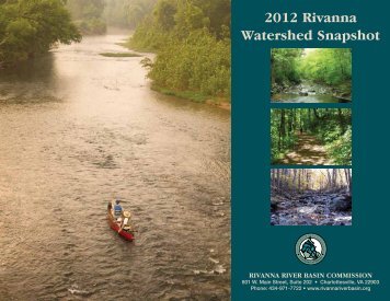 2012 Rivanna Watershed Snapshot - Rivanna River Basin ...