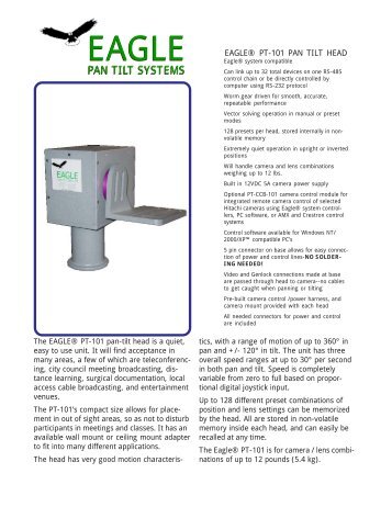 PT-101 Brochure (pdf) - Imaging Products Group