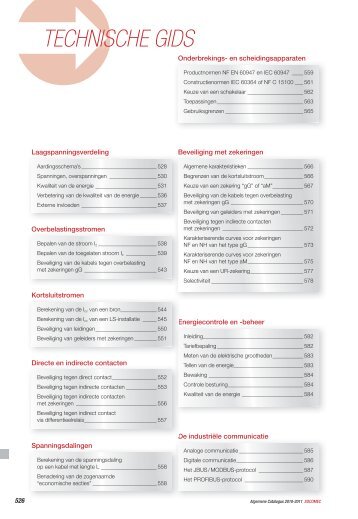 TECHNISCHE GIDS - Socomec