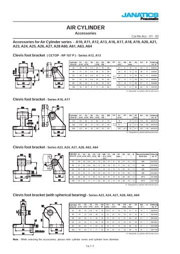 AIR CYLINDER - Janatics