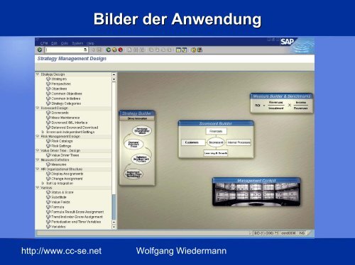Balanced Scorecard mit SAP SEM Wolfgang Wiedermann