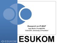 Research on IF-MAP - esukom