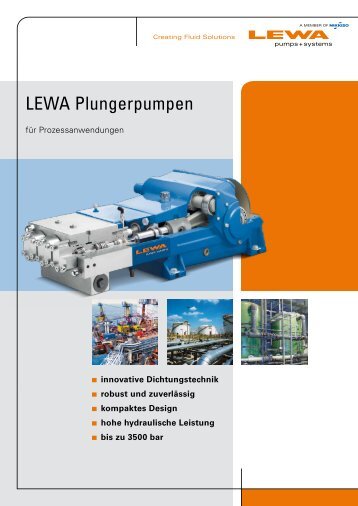 LEWA Plungerpumpen - LEWA GmbH