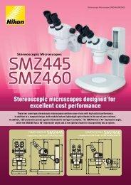 Stereoscopic microscopes designed for excellent cost performance