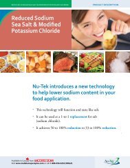 Reduced Sodium Sea Salt & Modified Potassium Chloride