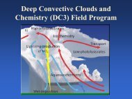 Deep Convective Clouds and Chemistry (DC3) Field ... - GOES-R
