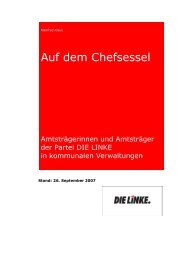 Auf dem Chefsessel