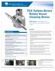 TCX Vessel Cleaning Device - SGN Tekniikka Oy