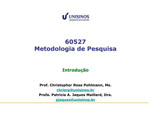 slides - Unisinos